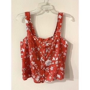 💕Floral Crop Top from Gianni Bini